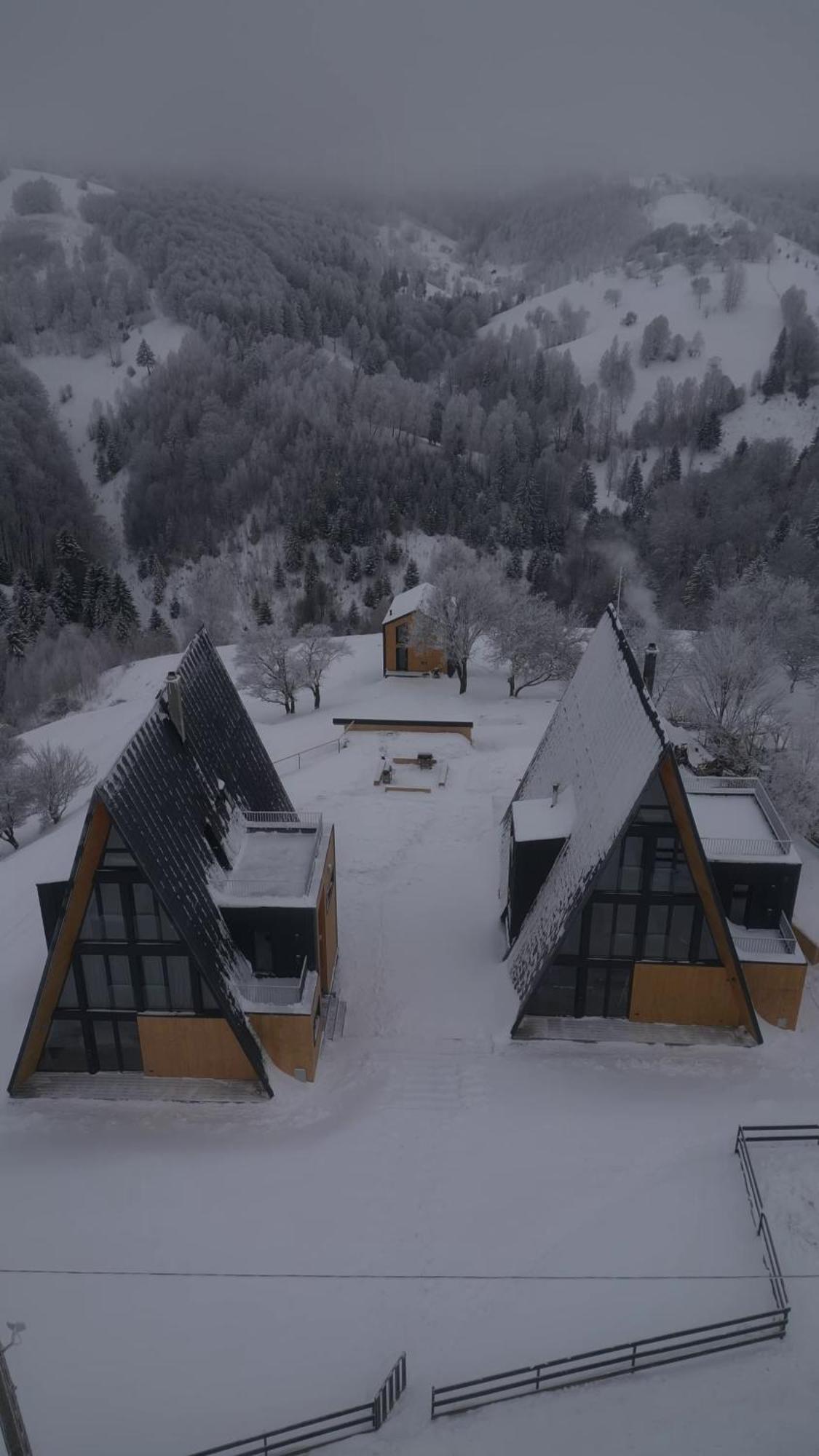 Peştera Amont Chalet מראה חיצוני תמונה