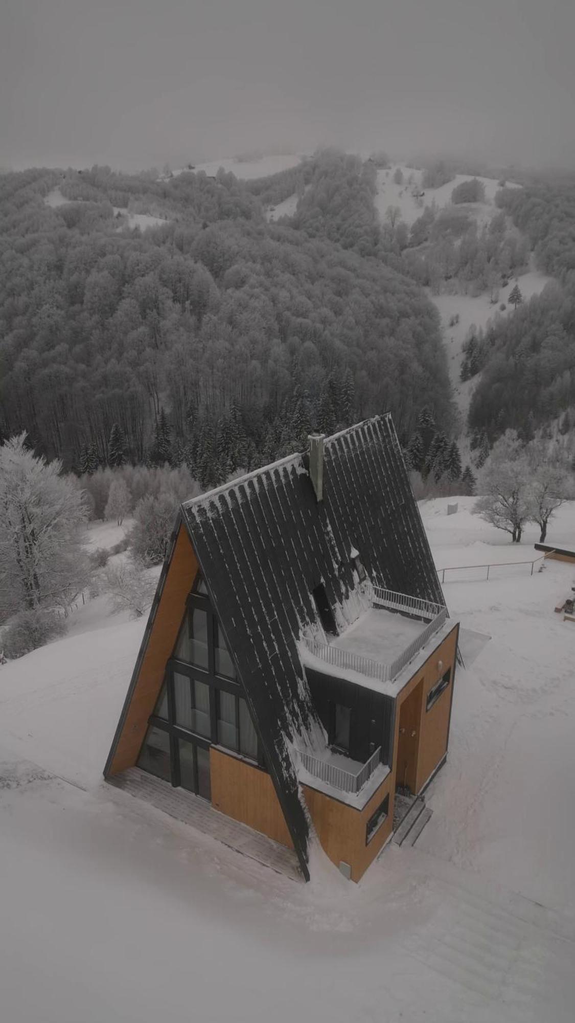 Peştera Amont Chalet מראה חיצוני תמונה